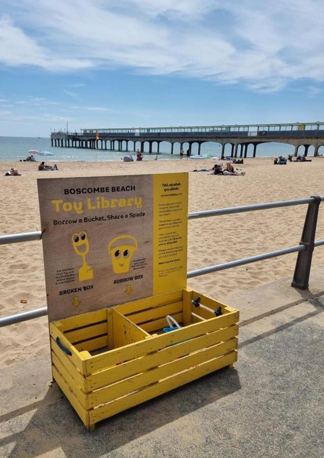 Centrally Located Boscombe Beach Apart With Parking Bournemouth Esterno foto